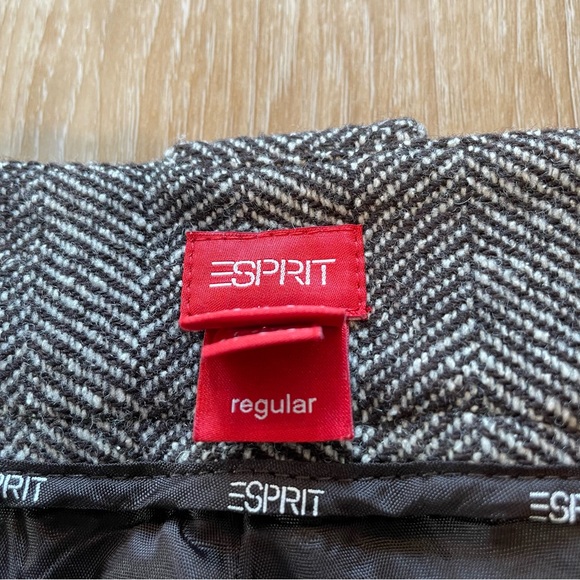 Esprit Tweed Wide Leg Pant - Picture 9 of 16